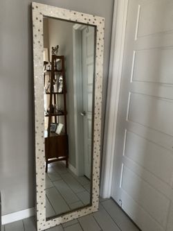 West Elm Floor Mirror Mosaic Inlay