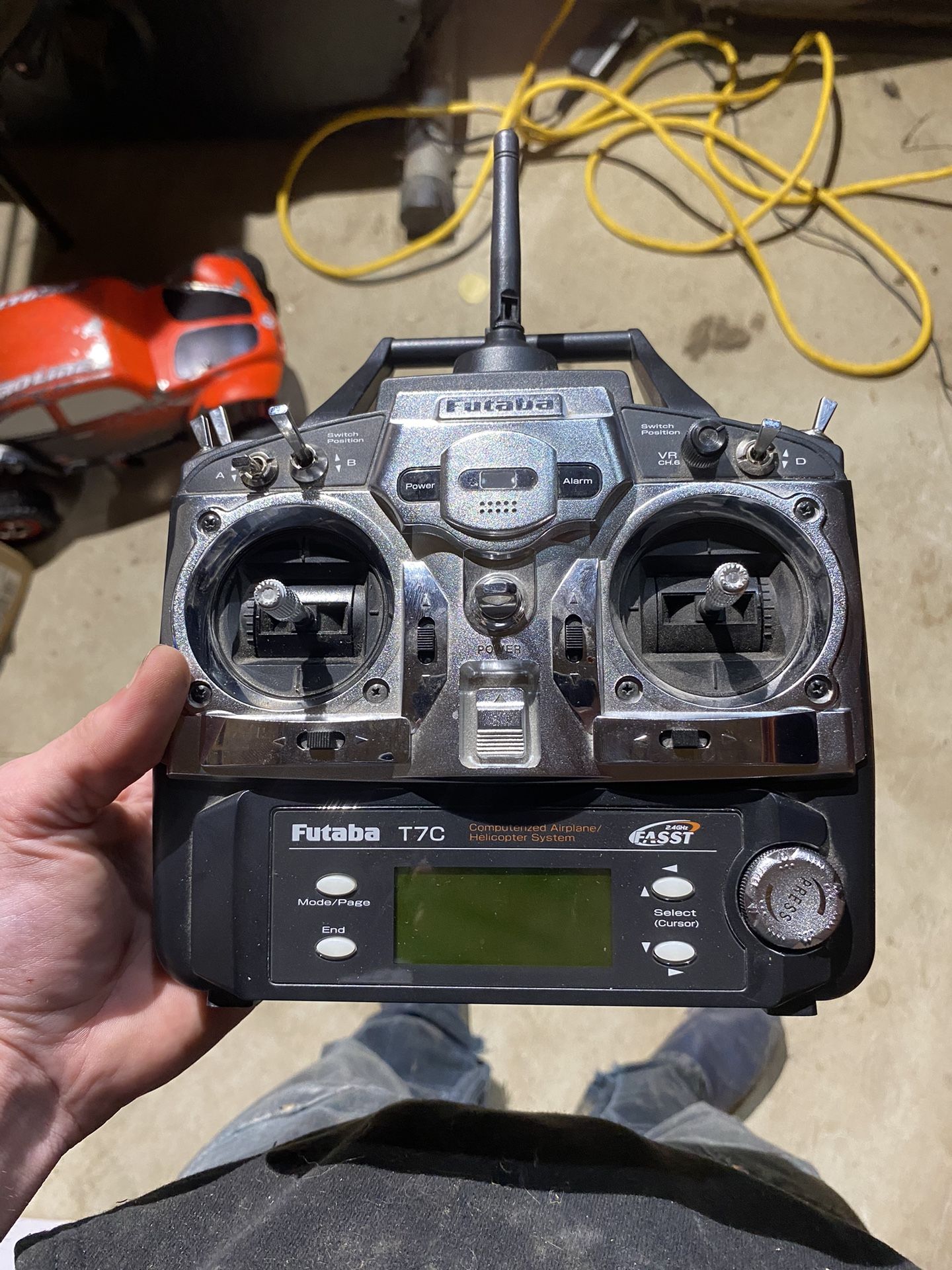 Futaba T7c TRANSMITTER ONLY!!!