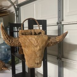 Antique Bullhead Basket