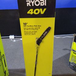 Ryobi 40v Pole Saw $100 Tool Only 