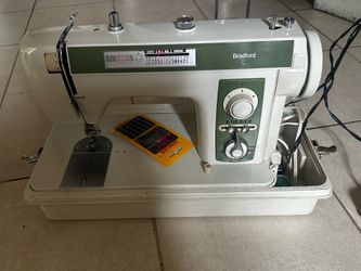 Bradford sewing machine