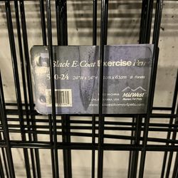 Dog Kennel: brand new (24” wide, 24” high)
