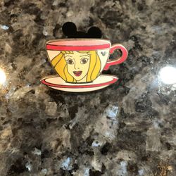 Collectible Disney Sleeping Beauty teacup mystery pin.  