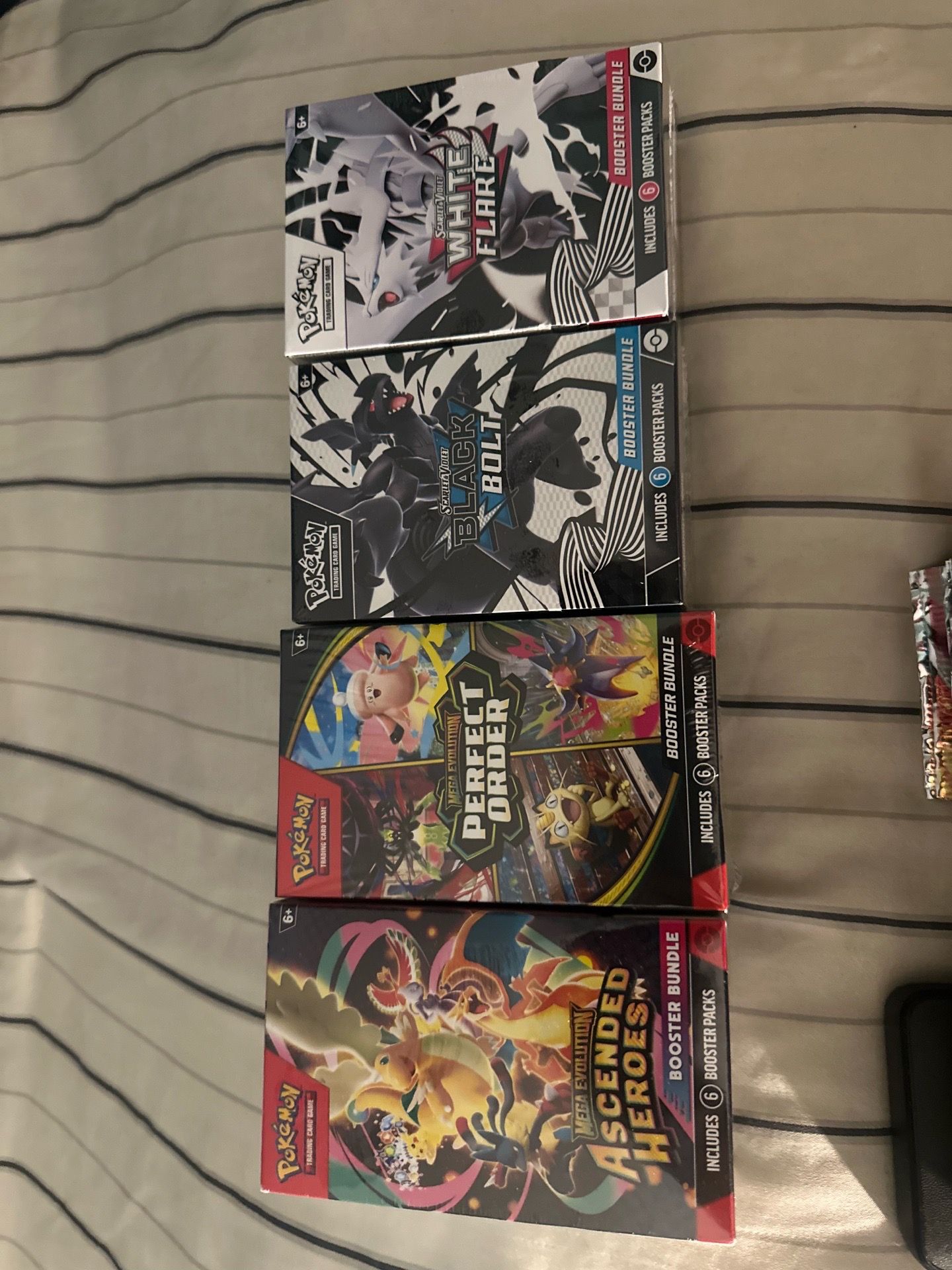 New Pokemon 4 Box lot