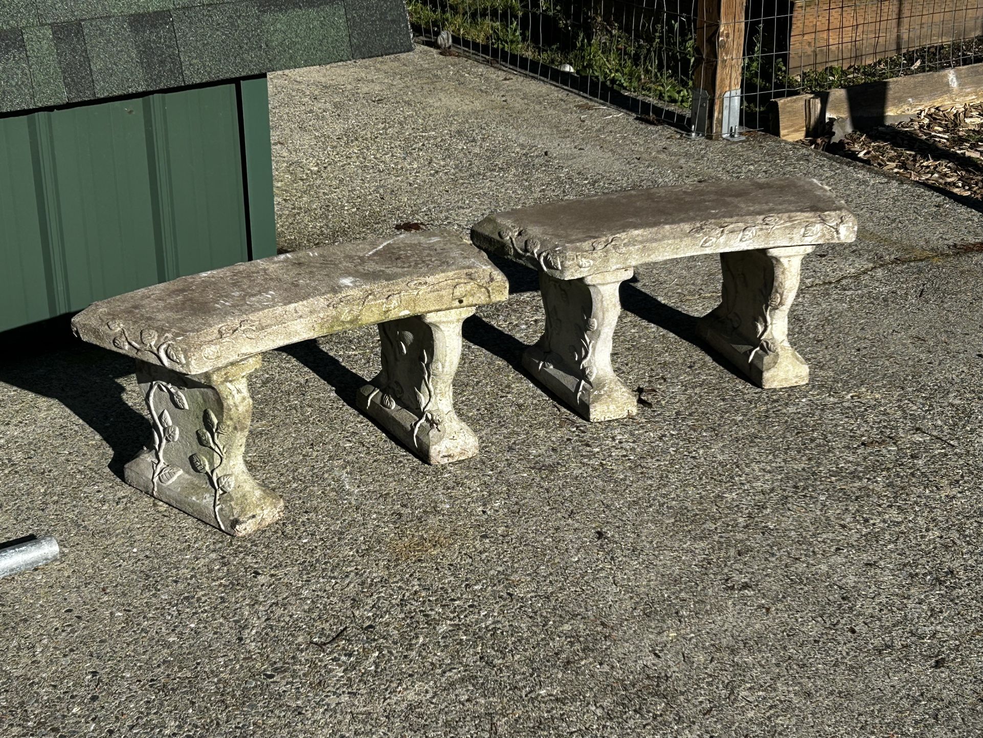 Concrete Garden Benches