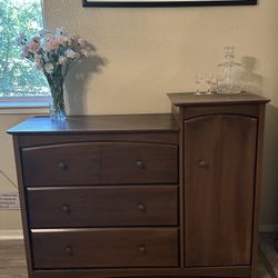 Bar, Changing Table, Dresser