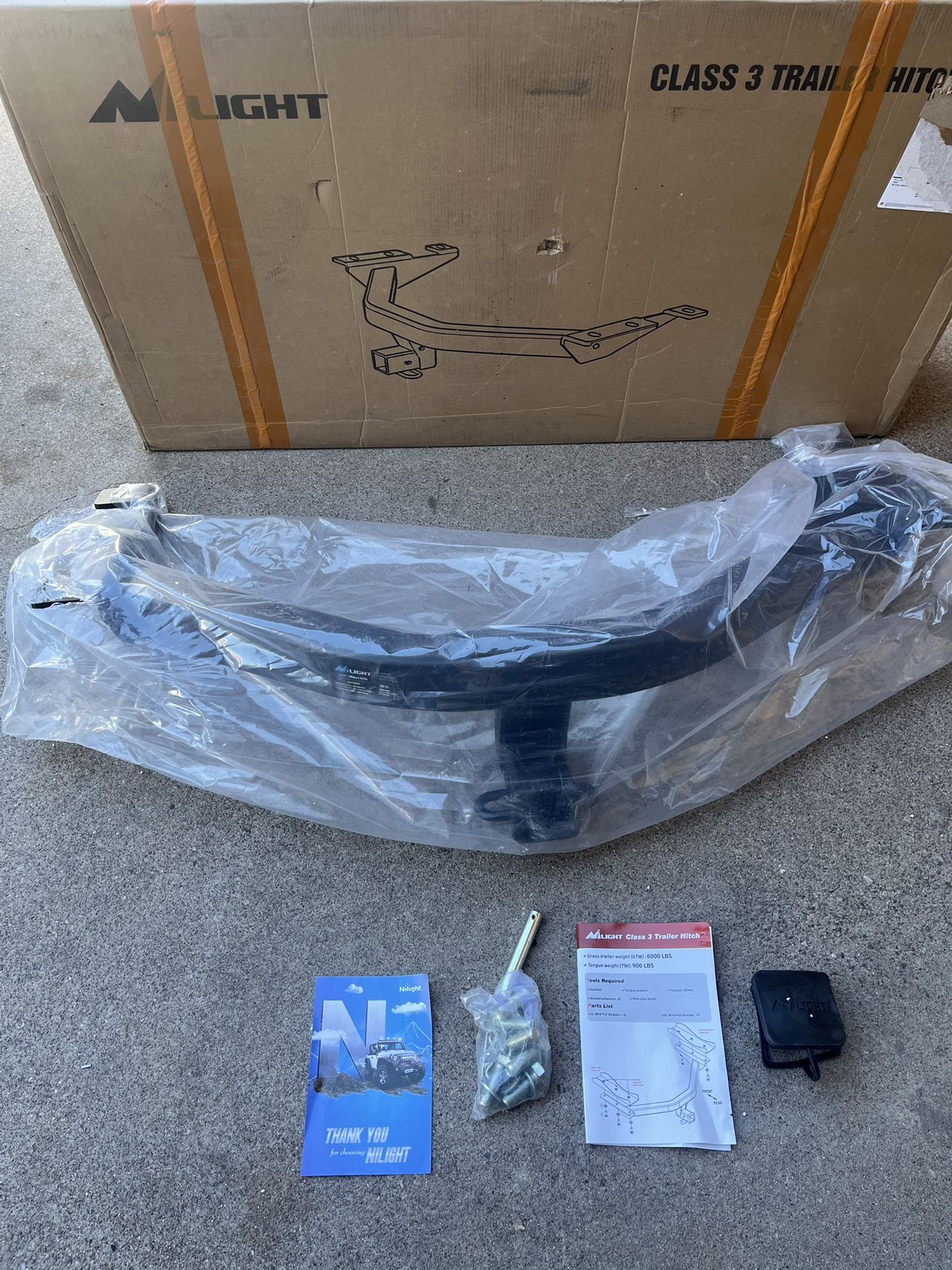 Honda Pilot/Acura  10-15’MDX New Hitch W/Hardware.