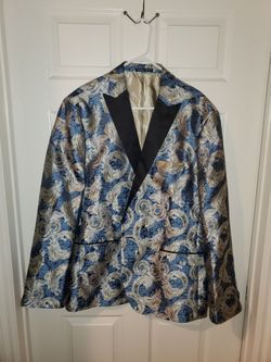*NWOT* Men's Paisley & Gray (Slim Fit) Brand Dragon Blazer- Size 52R