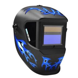 Blue Design Auto-Darkening Welding Helmet