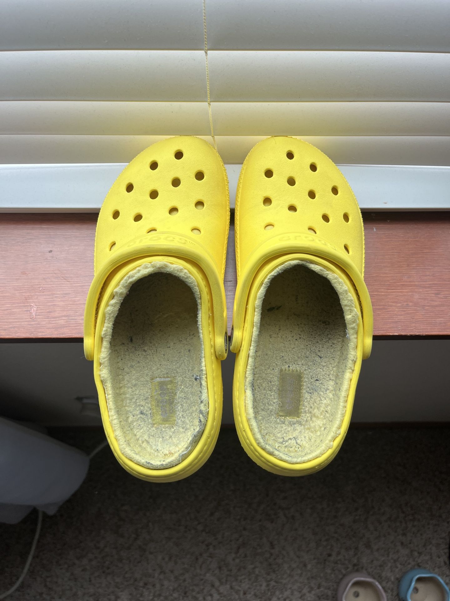 Yellow Crocs