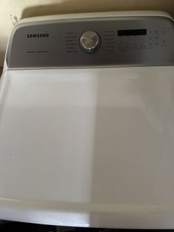 Samsung 7.4-cu ft Vented Electric Dryer with Steam Cycle ( White )