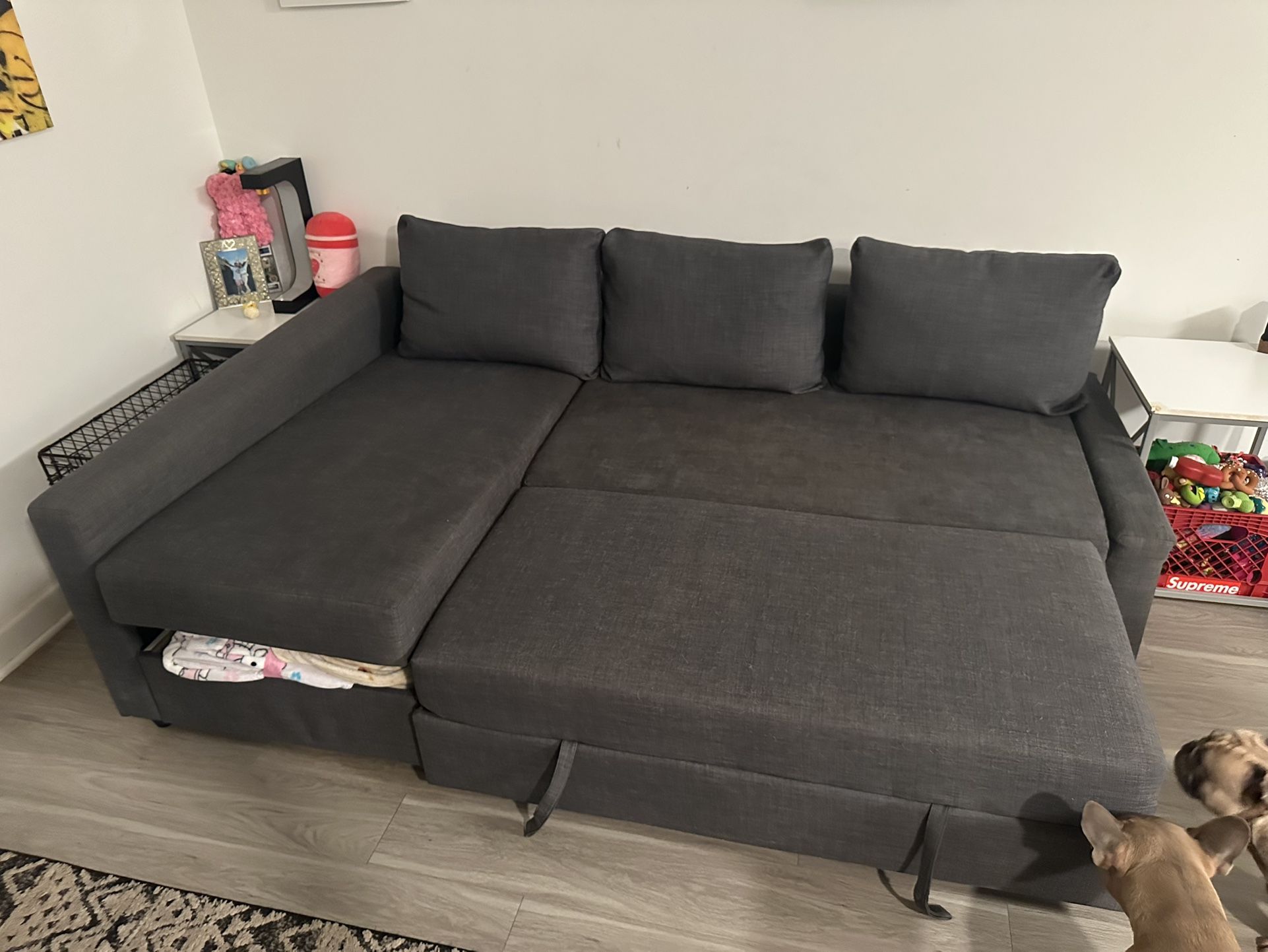 Grey Ikea Couch