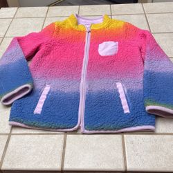 GIRLS SHERPA JACKET SIZE 10/12/ROSEDALE & MOHAWK AREA 