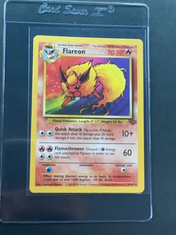 Flareon 19/64 - Jungle Set - Unlimited - Rare - Pokemon!