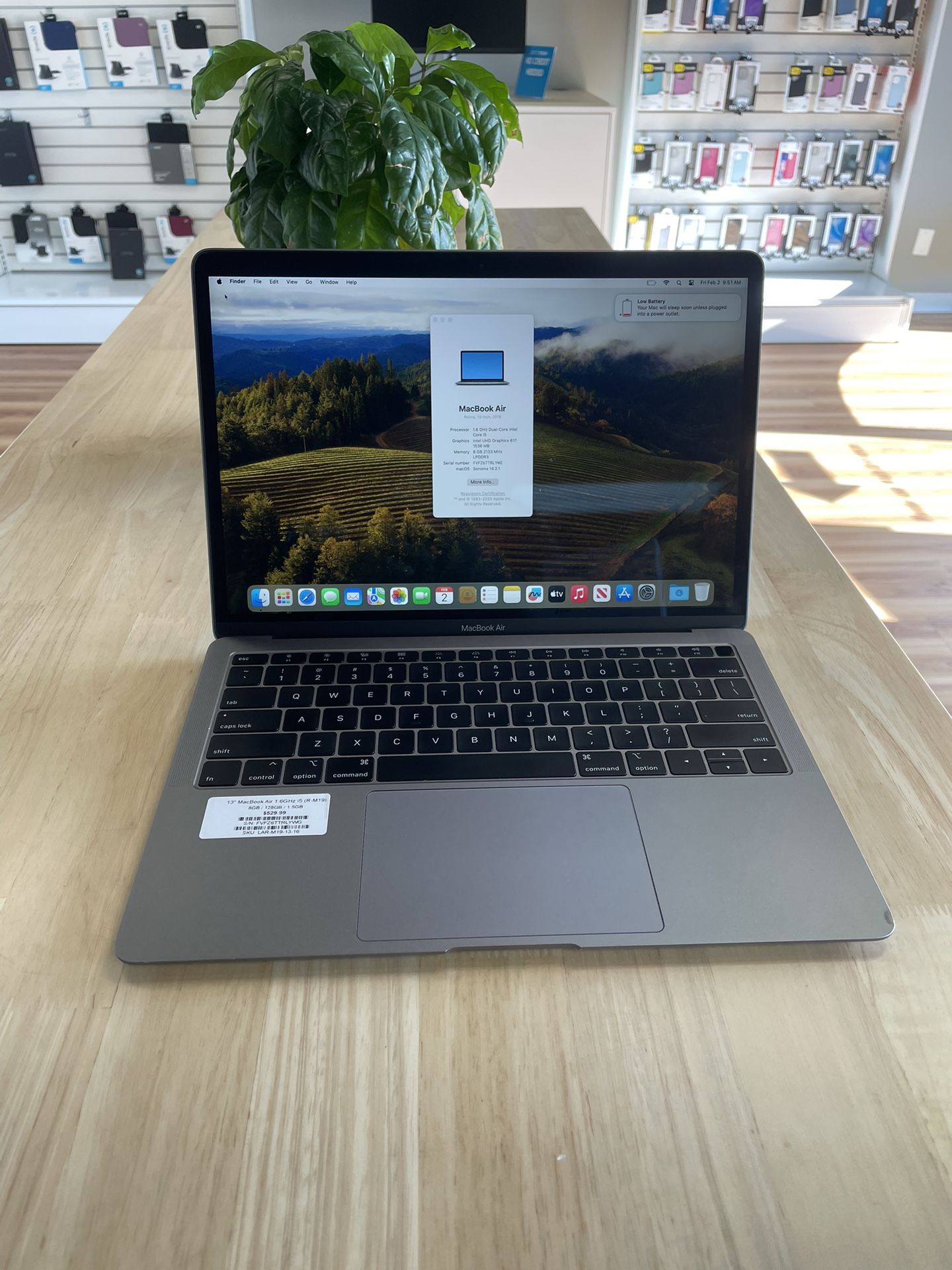 13” MacBook Air Retina 