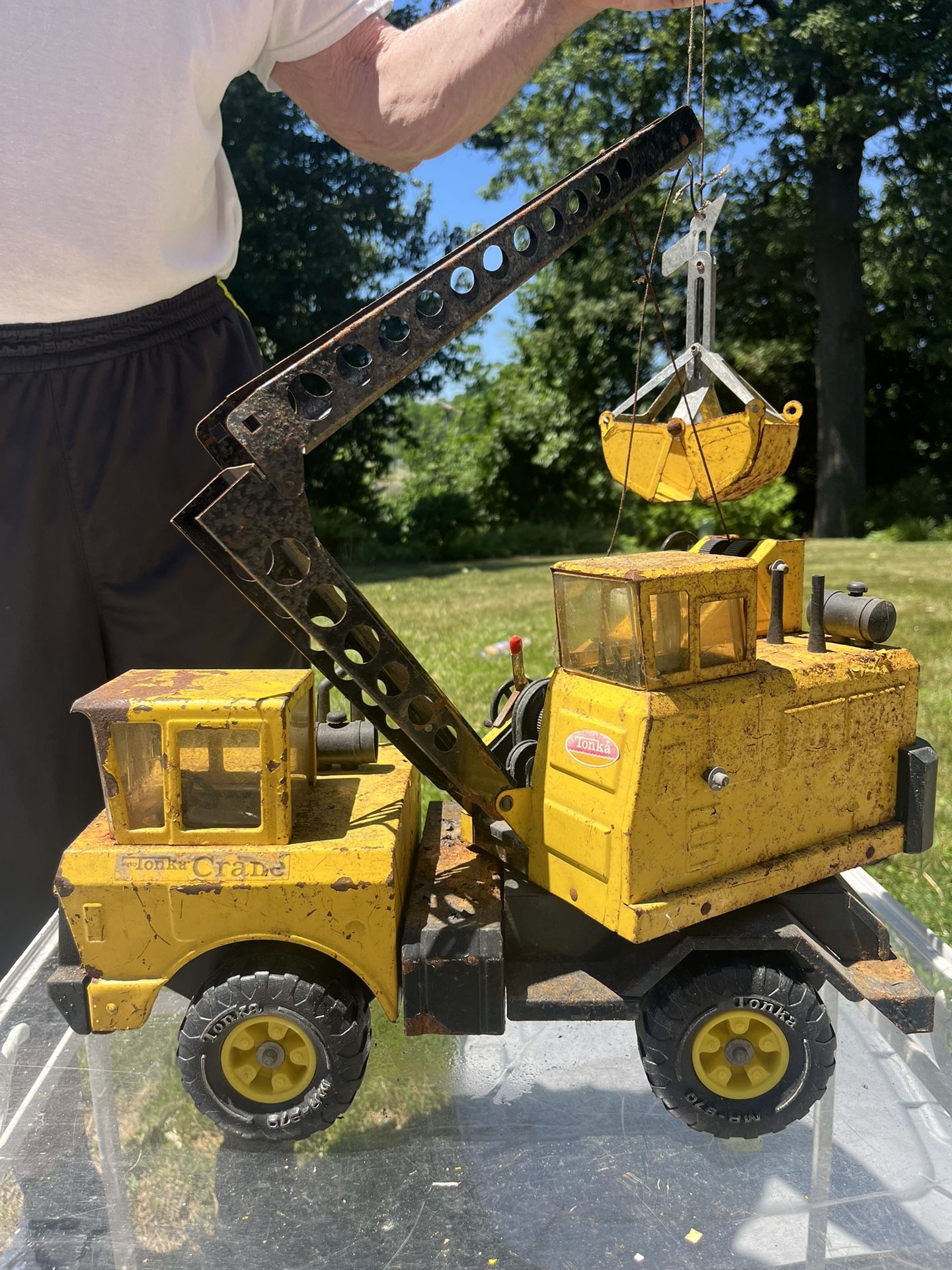 Antique Tonka Crane