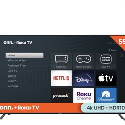 55inch Roku Smart Tv