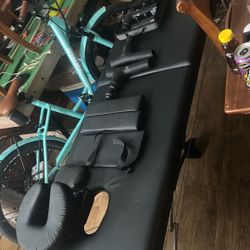 New Massage Therapy Table ,  Accessory’s Including Plus 3 Hand Held Electric Massagers 