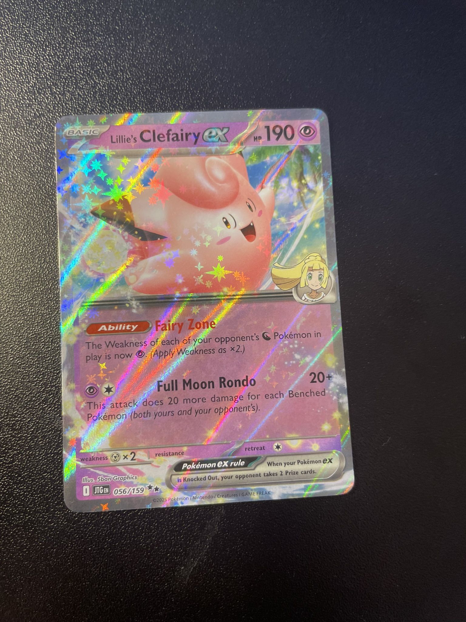 Lillies Clefairy Ex Pokemon