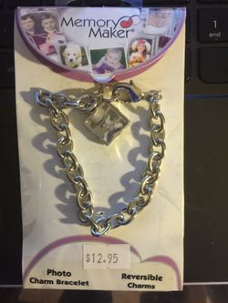 Memory maker charm bracelet