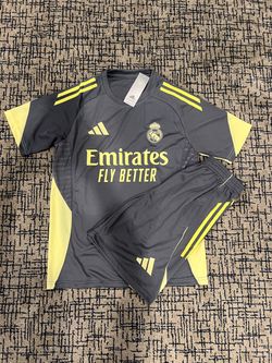 Real Madrid Adidas Jersey and Shorts Set