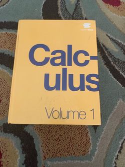 Open stacks calculus textbooks