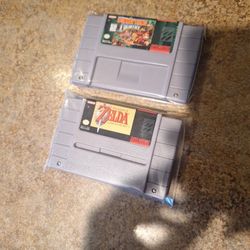 Super Nintendo Games $50 For Both Mint Condition