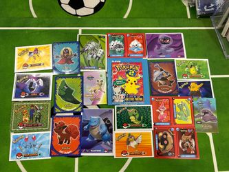 rare vintage and modern pokemon stickers