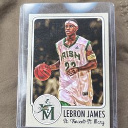 RARE /SCARCE Lebron James Rookie Card Highschool At Vincent /St Mary Wow  Only $7 Firm for Sale in Las Vegas, NV - OfferUp