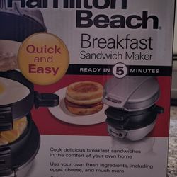 Brand New Breakfast Sandwich Maker