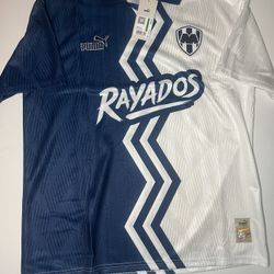 Monterrey Rayados Puma Men’s Retro Jersey Size L