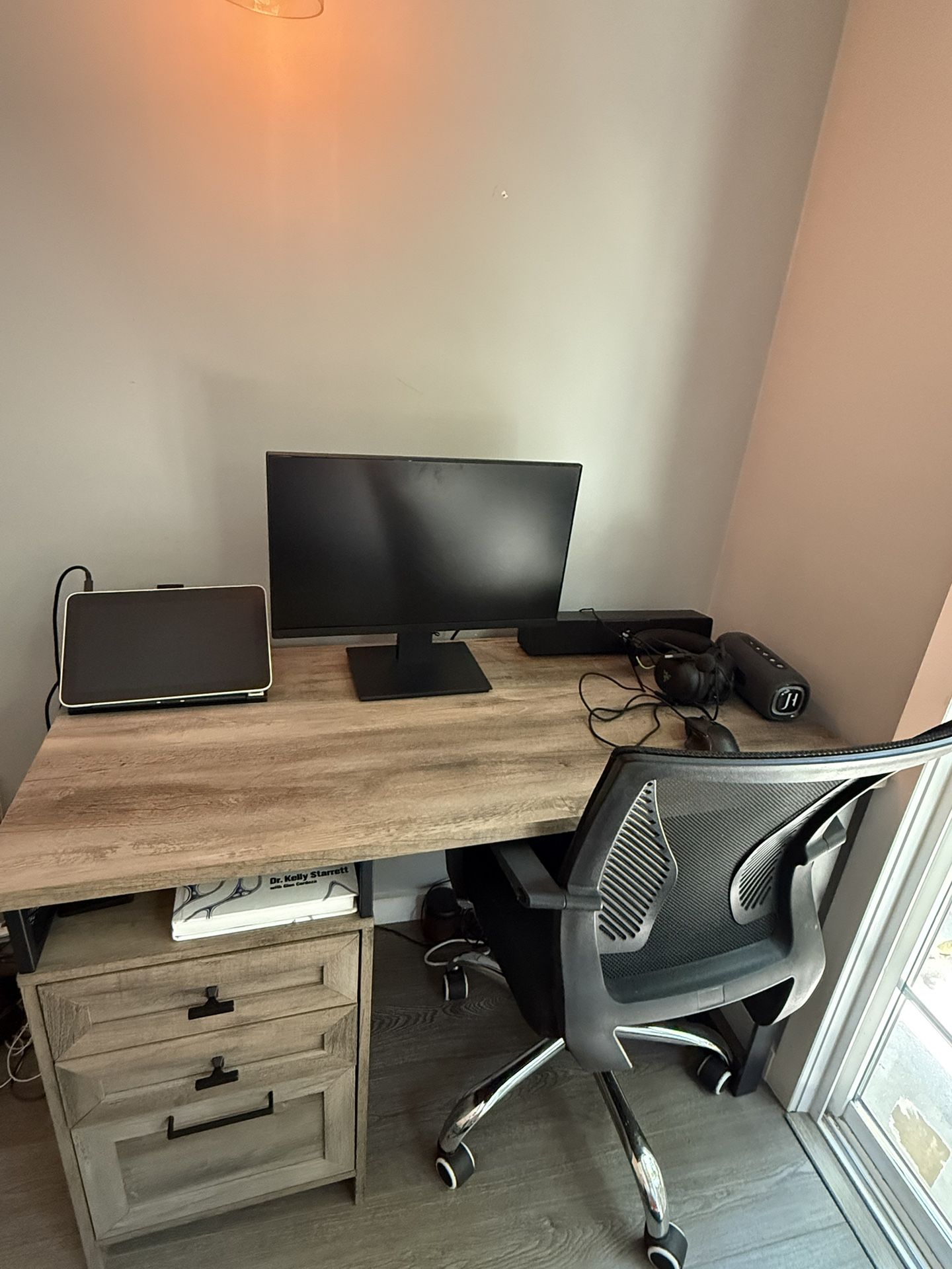 Desk And Rolling Chair From Target