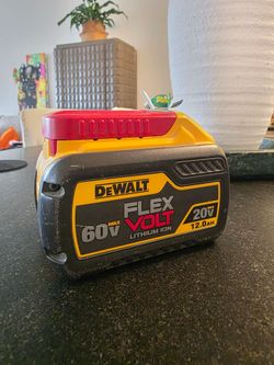Dewalt Flexvolt 20V/60V Max Lithium Ion 12.0Ah Battery DCB612