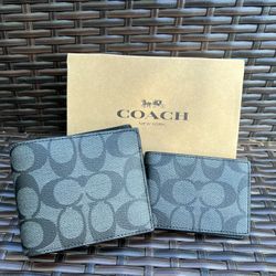 Coach Wallet 3 In 1 For Men
