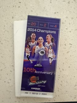 Ticket Plaque
