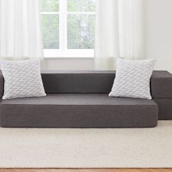 Floor Convertible Sleeper Lounge Couch 