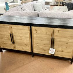 New 72” Console — SOLID WOOD