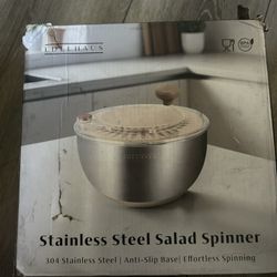 Stainless Steel Salad Spinner 