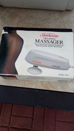Sunbeam Two Speed Massager For Sale In Holtsville Ny Offerup