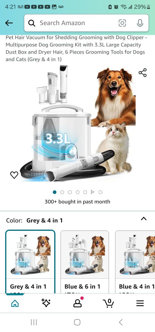 Pet Grooming Kit 