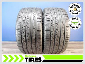 2 PIRELLI SCORPION VERDE A/S NO XL 315/35R21 USED TIRES 9.3/32 TREAD 3153521