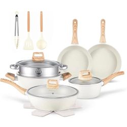 New 16PCS Pots and Pans Set Non Stick Cookware