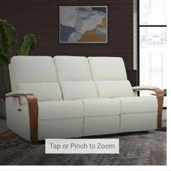 Leather Sectional With Power Recliners 950.00 