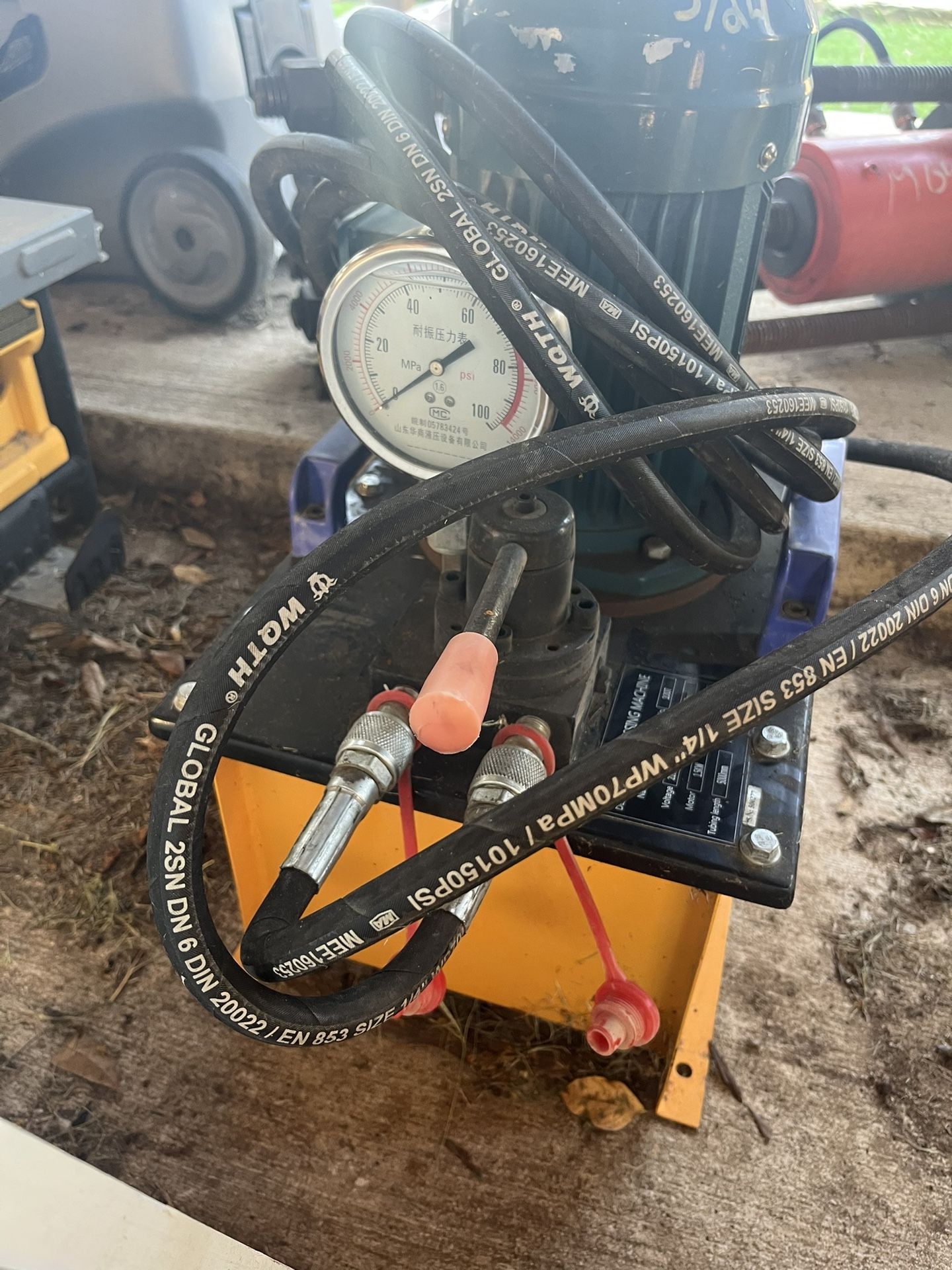 Brand New Deleixi Sleeve Pressing Machine – Model 100T