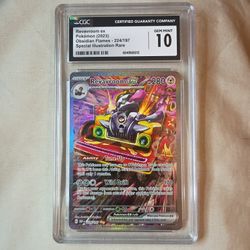 Revavroom Ex 224/197 Special Illustration Rare Obsidian Flames CGC Gem Mint 10