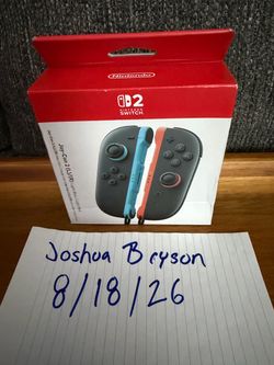 NEW NINTENDO SWITCH 2 JOY-CONS