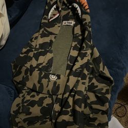 BAPE Hoodie Green 