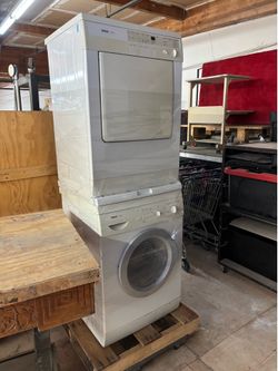 Bosch stackable washer & dryer