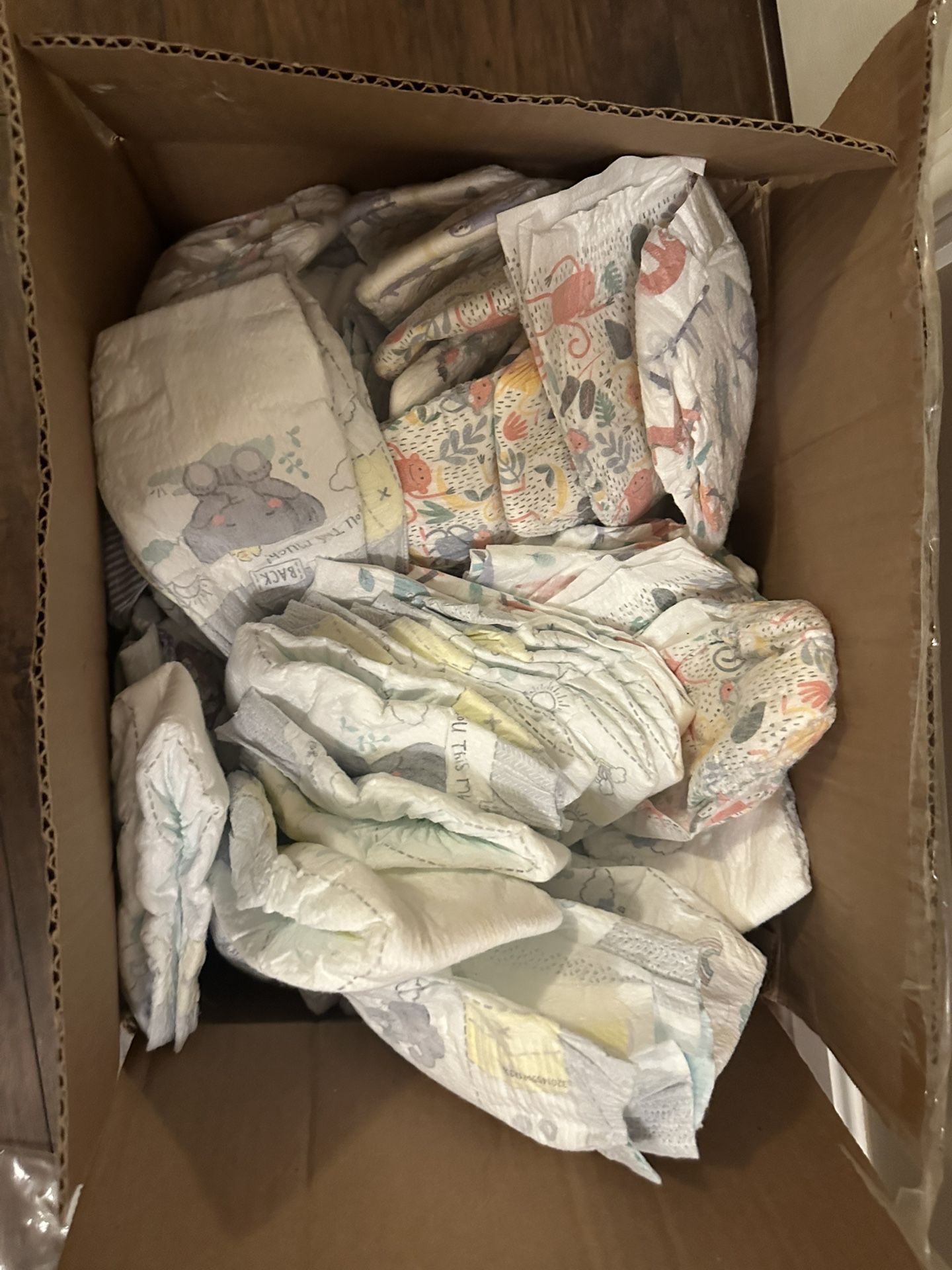 Multiple Brands Size 1 Diapers