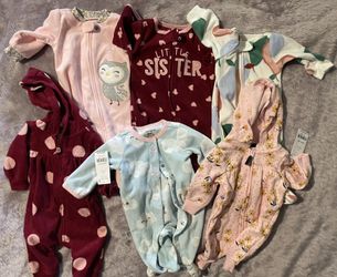 Carter’s Baby Girl Fleece Pajamas